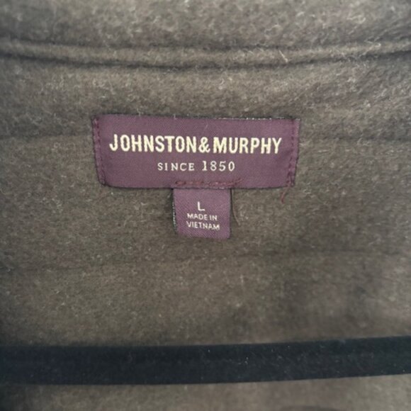 Johnston and Murphy (J&M) Quilted Yoke Full Zip - Picture 3 of 4